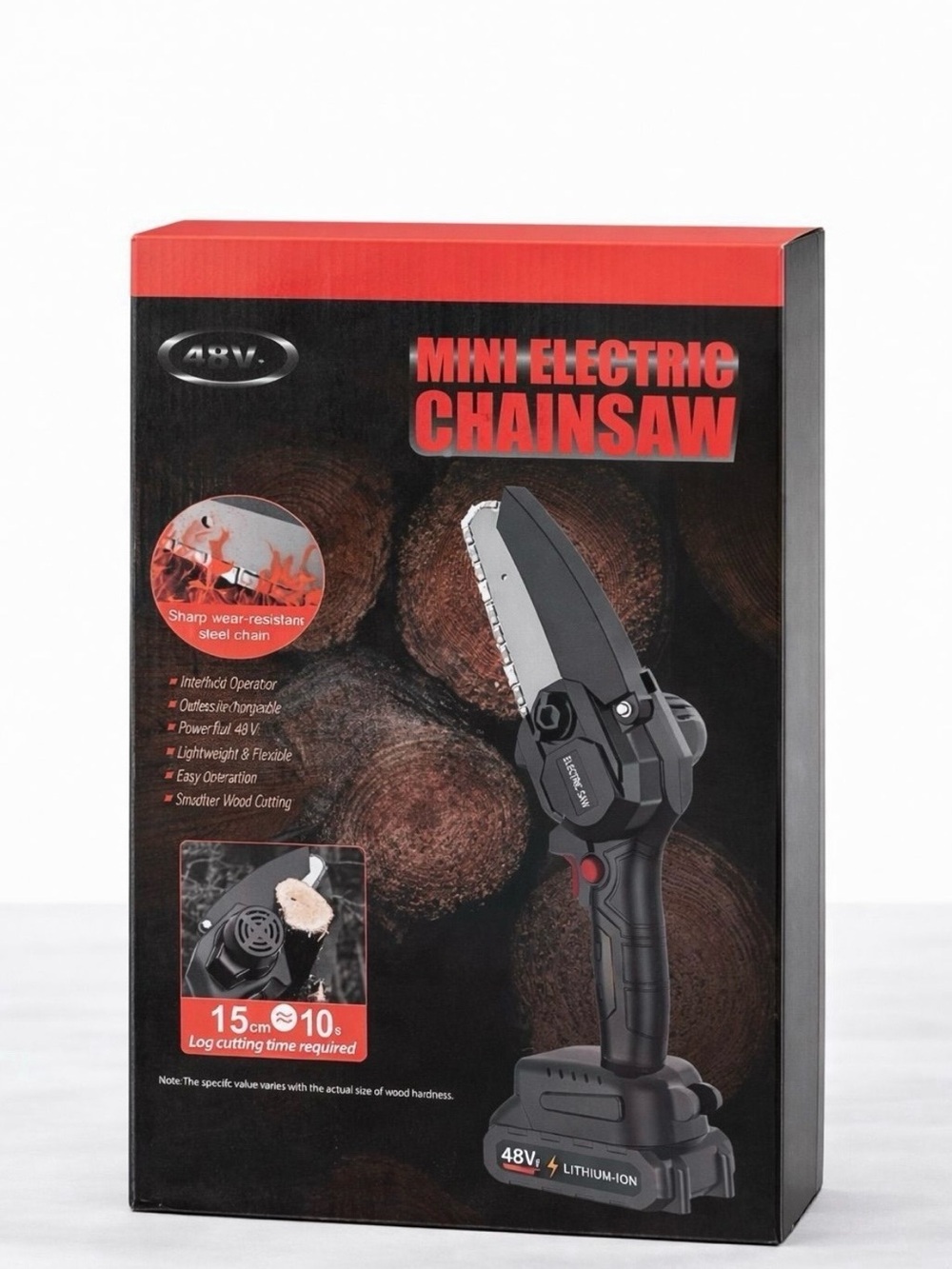 Mini Electric Chainsaw with battery. Never been opened.- Black